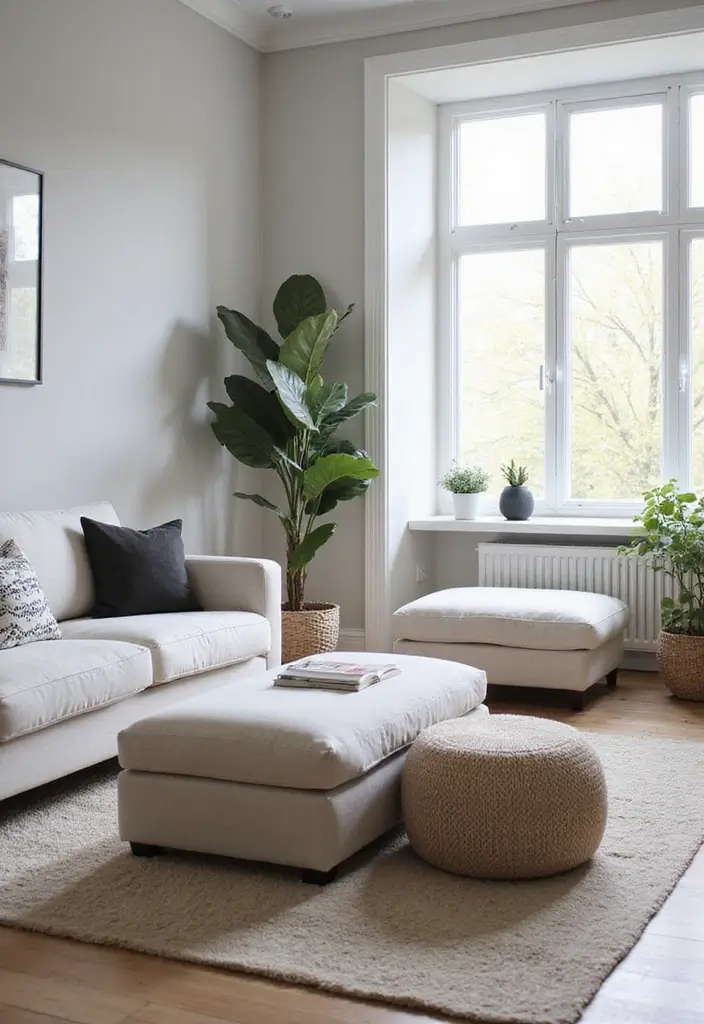 25 Apartment Living Room Scandinavian Designs You’ll Steal - 11. A Focus on Functionality