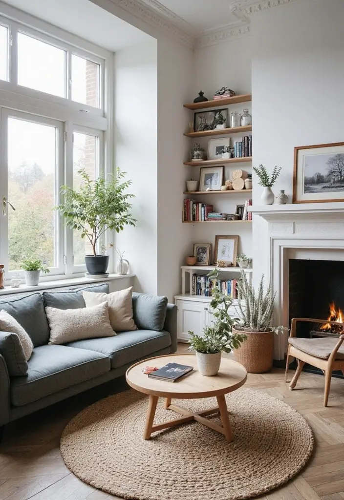 25 Apartment Living Room Scandinavian Designs You’ll Steal - 14. Personal Touches