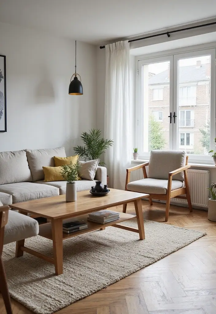 25 Apartment Living Room Scandinavian Designs You’ll Steal - 18. Sustainable Choices