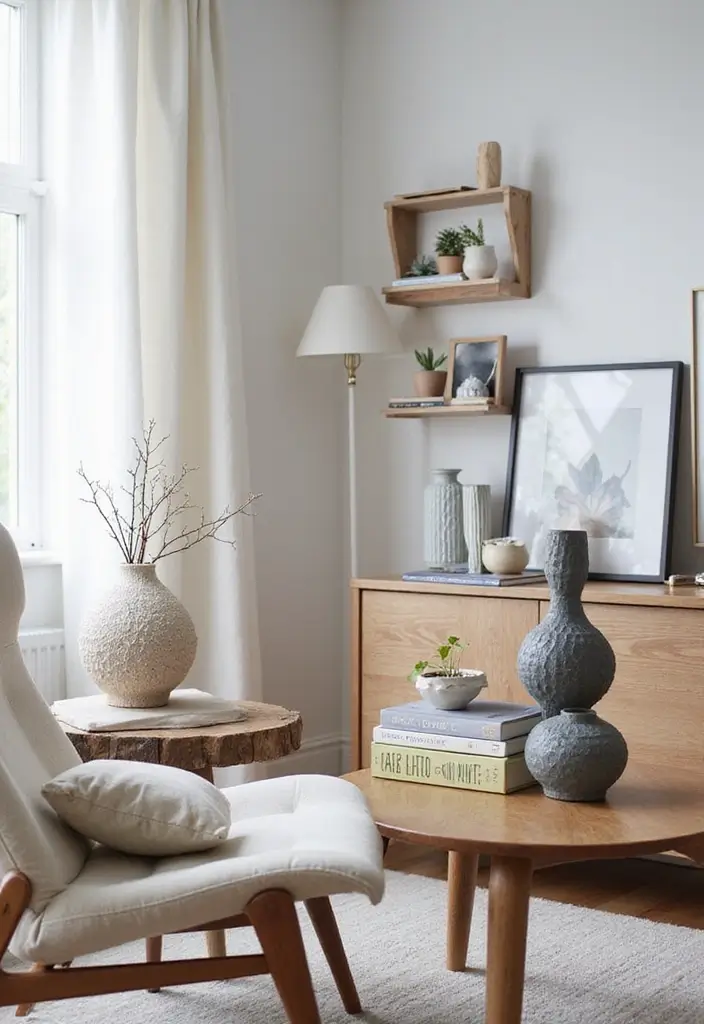 25 Apartment Living Room Scandinavian Designs You’ll Steal - 19. Fun Decorative Accessories