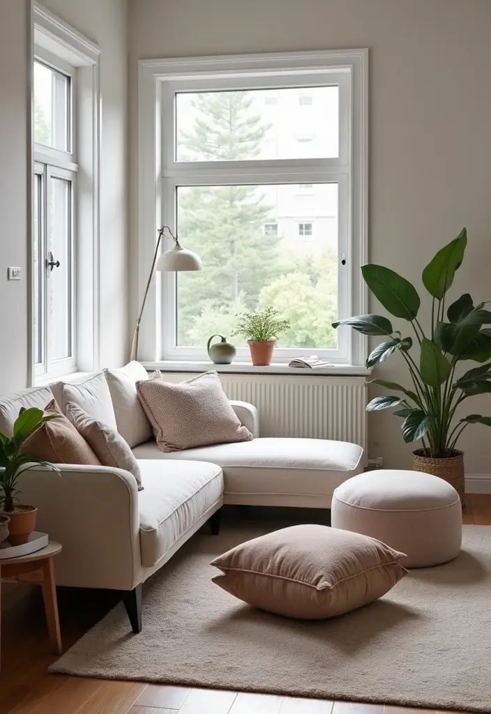 25 Apartment Living Room Scandinavian Designs You’ll Steal - 20. Comfortable Seating Arrangements