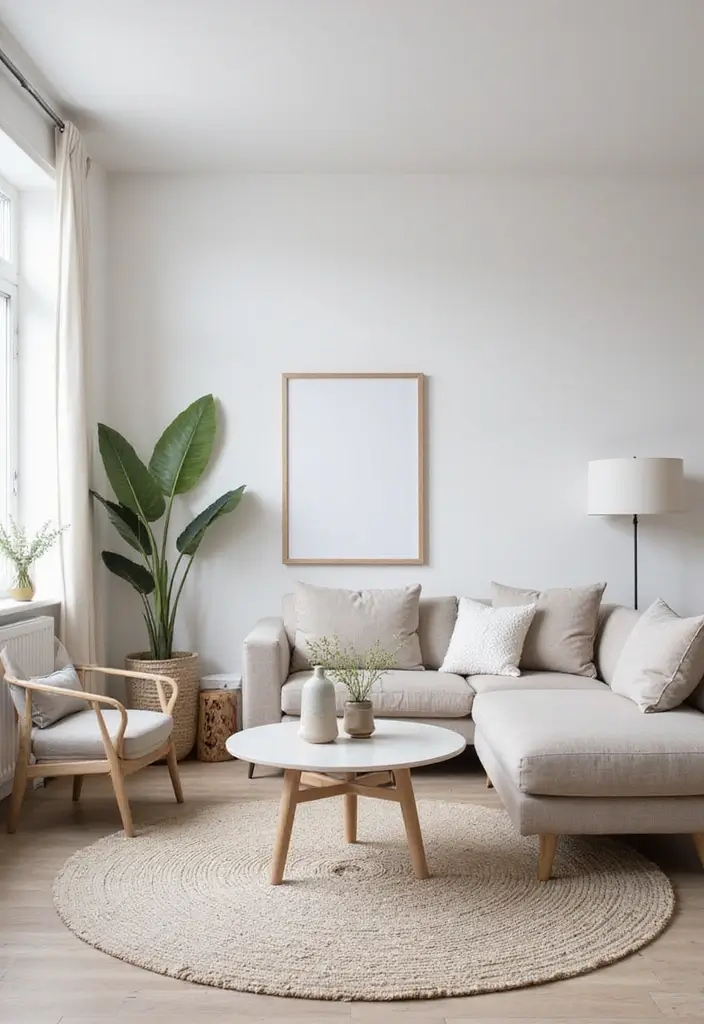 25 Apartment Living Room Scandinavian Designs You’ll Steal - 25. Embrace Simplicity
