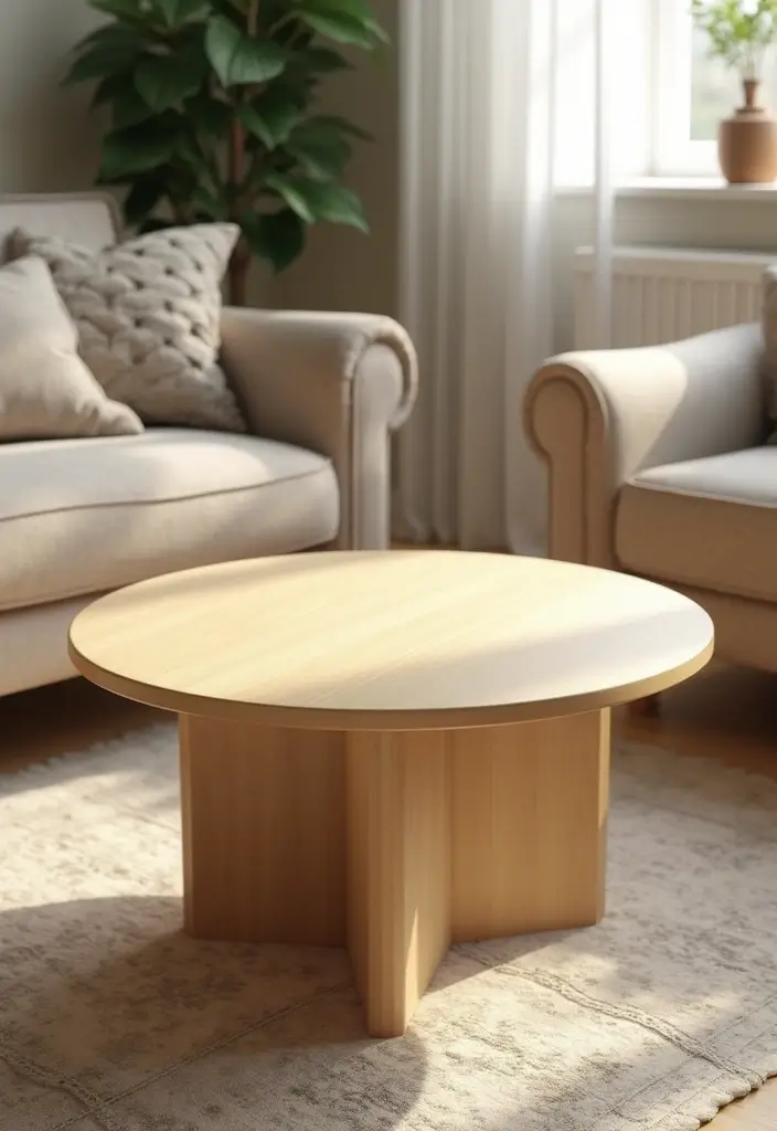 25 Beige Scandinavian Living Room Ideas for Warm Minimalism 2 25 Beige Scandinavian Living Room Ideas for Warm Minimalism - 2. Light-Colored Wooden Accents