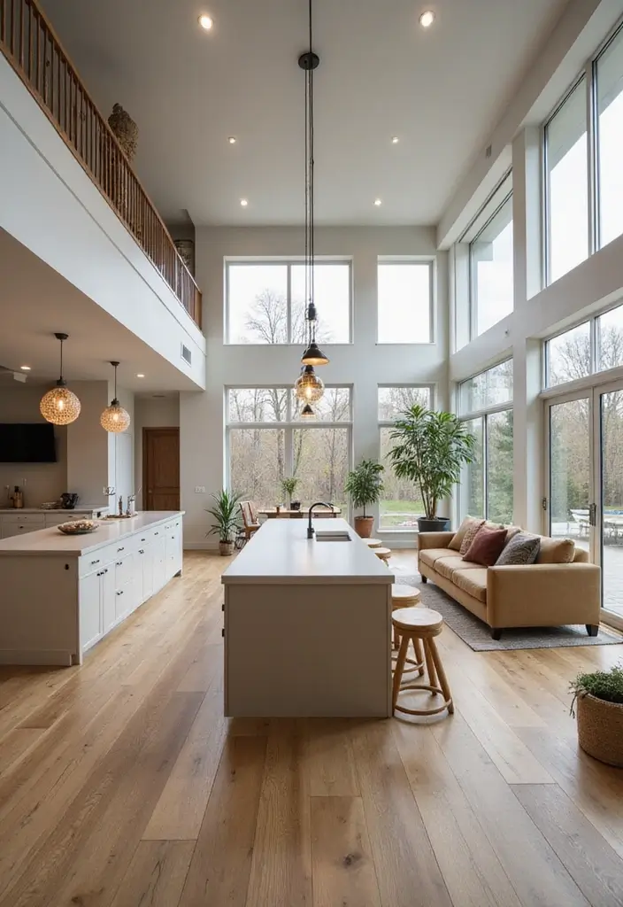 25 Modern Scandinavian House Plans You’ll Want to Build 14 25 Modern Scandinavian House Plans You’ll Want to Build - 14. The Open Plan Haven