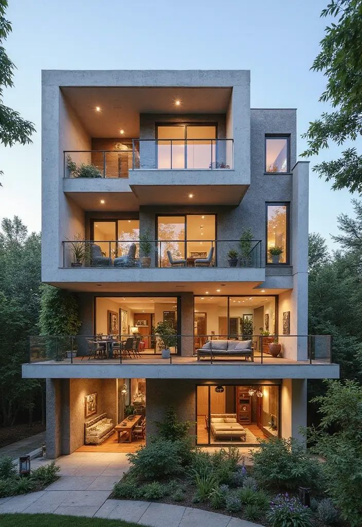 25 Modern Scandinavian House Plans You’ll Want to Build 15 25 Modern Scandinavian House Plans You’ll Want to Build - 15. The Artistic Split-Level Home