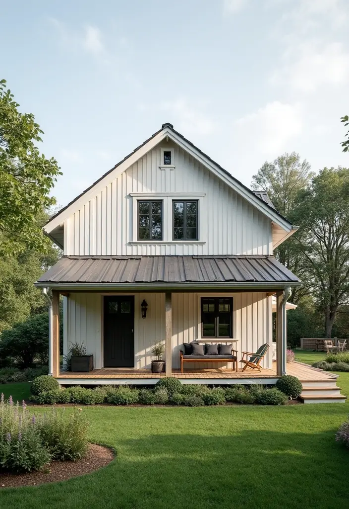 25 Modern Scandinavian House Plans You’ll Want to Build 9 25 Modern Scandinavian House Plans You’ll Want to Build - 9. The Classic Scandinavian Farmhouse