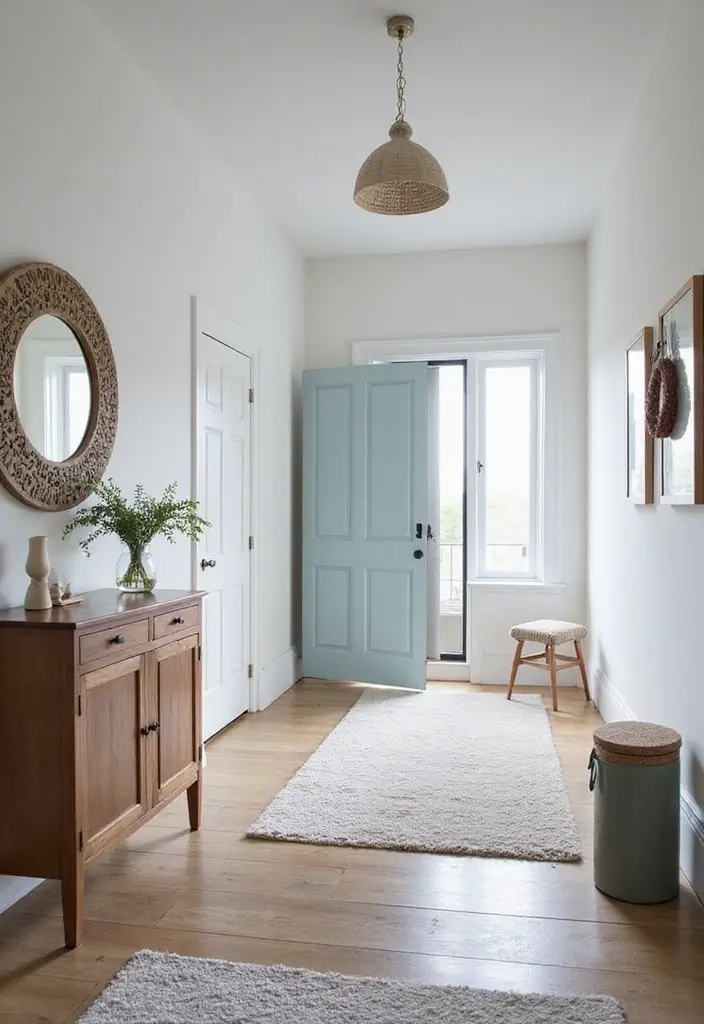 25 Scandinavian Entryway Ideas for a Warm and Inviting Home - 24. Soft Color Schemes