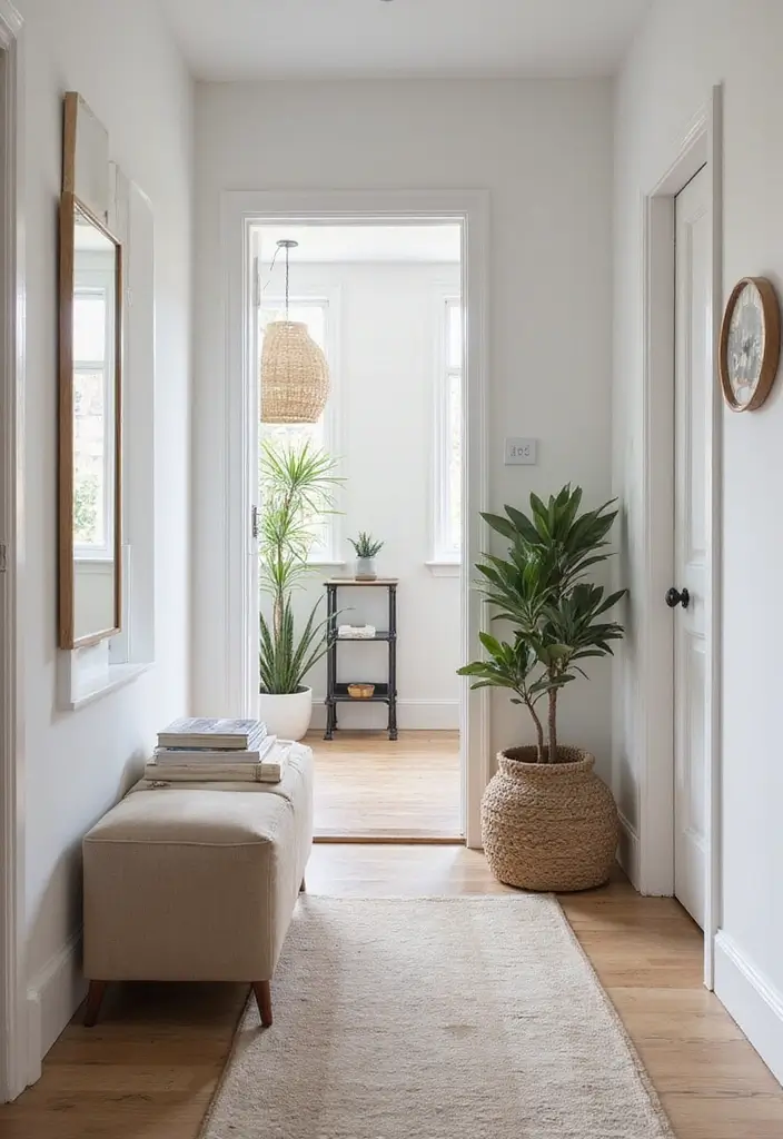 25 Scandinavian Entryway Ideas for a Warm and Inviting Home - 9. Multi-Purpose Furniture