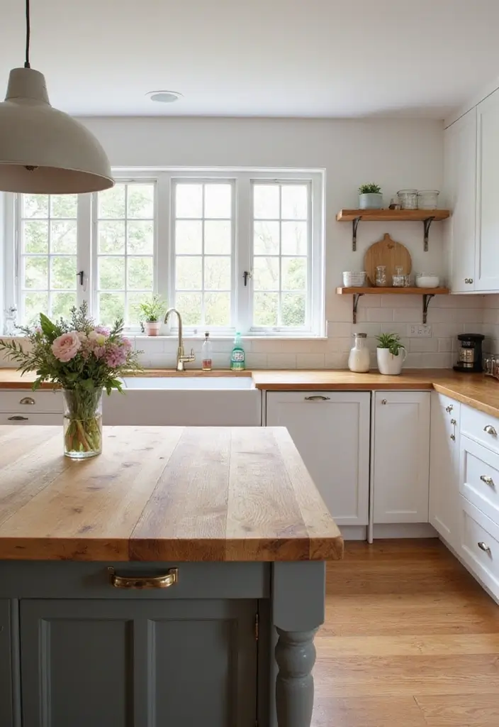 25 Small Scandinavian Kitchen Ideas You’ll Want to Copy 2 25 Small Scandinavian Kitchen Ideas You’ll Want to Copy - 2. Natural Wood Accents