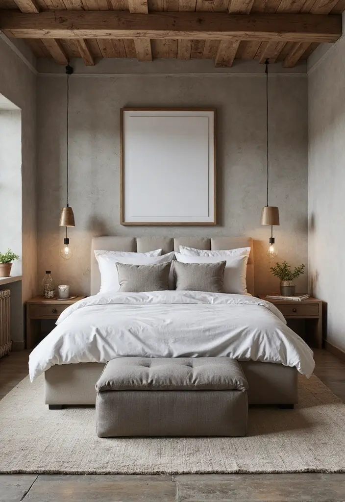 26 Rustic Scandinavian Bedroom Ideas for Cozy Nights 17 26 Rustic Scandinavian Bedroom Ideas for Cozy Nights - 17. Functional Furniture Choices