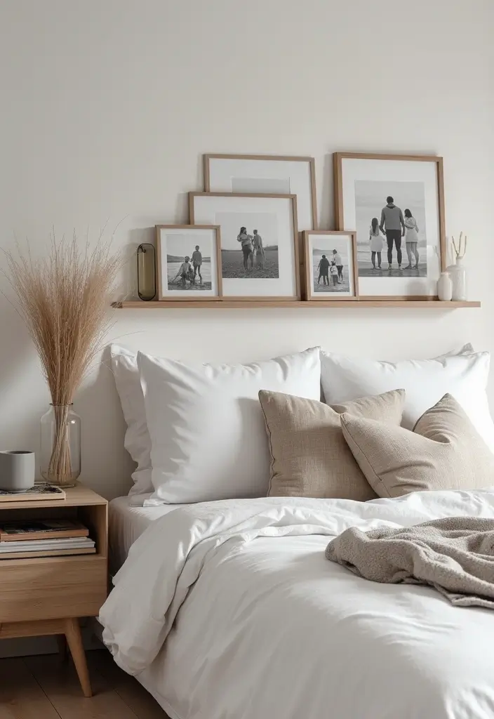 26 Scandinavian Blue Bedroom Ideas That Spark Tranquility 14 26 Scandinavian Blue Bedroom Ideas That Spark Tranquility - 14. Personalized Touches