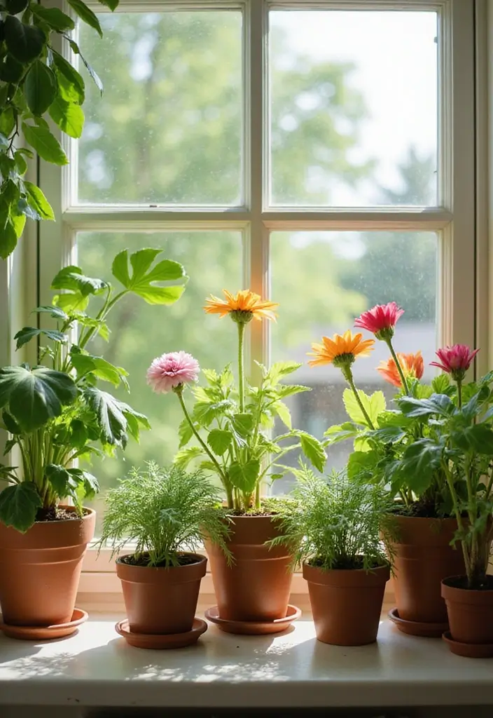 26 Scandinavian Floral Decor Ideas for a Fresh Nordic Touch - 13. Indoor Gardens