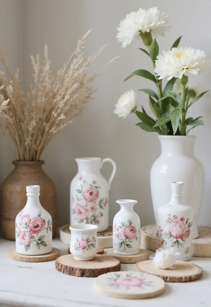 26 Scandinavian Floral Decor Ideas for a Fresh Nordic Touch - 9. Floral Decor Accents