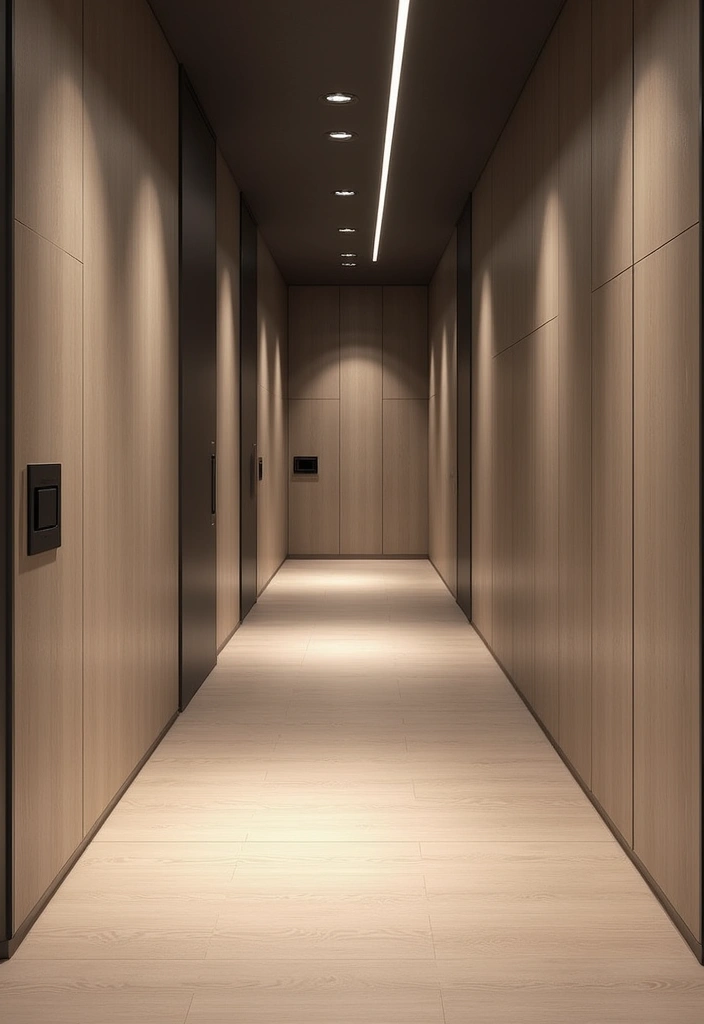 26 Scandinavian Hallway Ideas That Make Every Step Feel Cozy 13 26 Scandinavian Hallway Ideas That Make Every Step Feel Cozy - 13. Smart Tech Integration