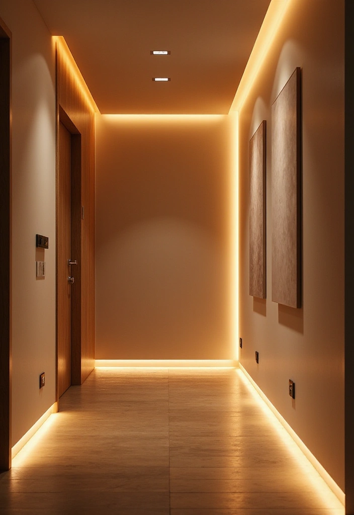 26 Scandinavian Hallway Ideas That Make Every Step Feel Cozy 19 26 Scandinavian Hallway Ideas That Make Every Step Feel Cozy - 19. Indirect Lighting Techniques