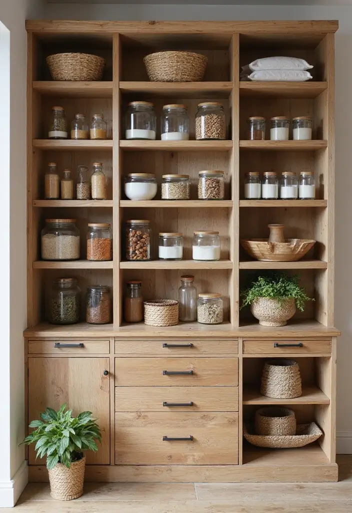 26 Scandinavian Pantry Ideas for Organized Minimal Living 10 26 Scandinavian Pantry Ideas for Organized Minimal Living - 10. Sustainable Materials