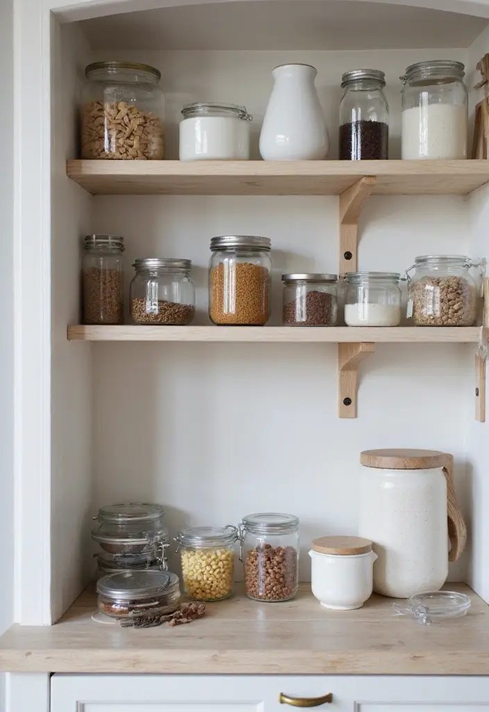 26 Scandinavian Pantry Ideas for Organized Minimal Living 15 26 Scandinavian Pantry Ideas for Organized Minimal Living - 15. Vintage Finds