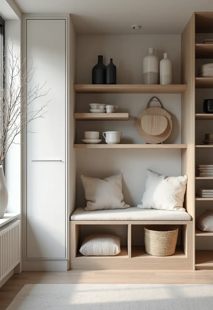 26 Scandinavian Pantry Ideas for Organized Minimal Living 17 26 Scandinavian Pantry Ideas for Organized Minimal Living - 17. Multi-Functional Furniture