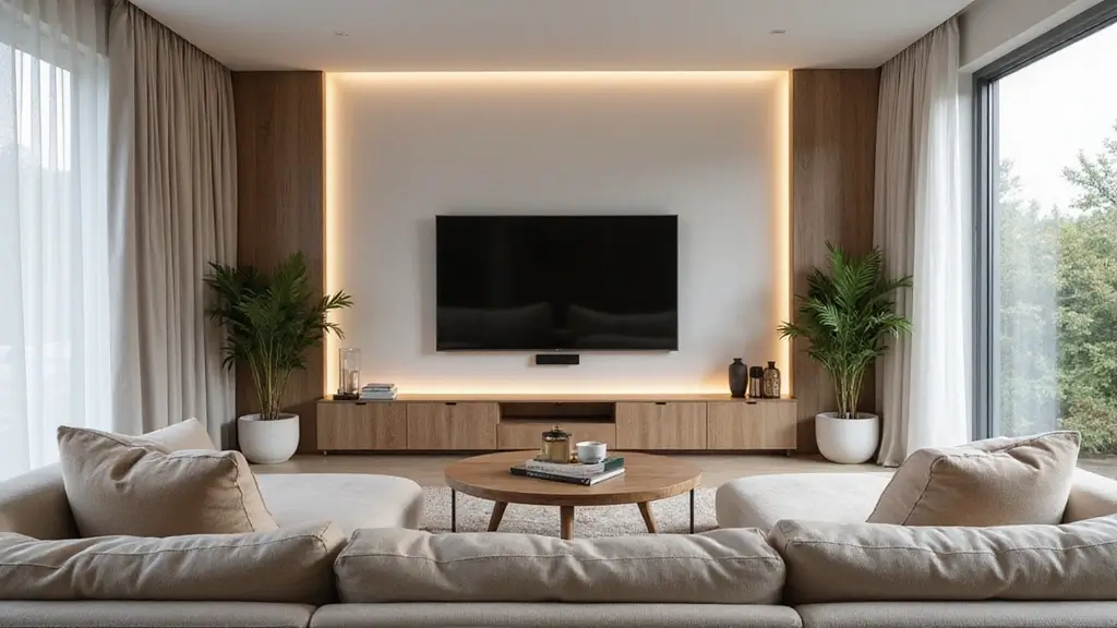 26 Scandinavian TV Wall Designs That Transform Your Space