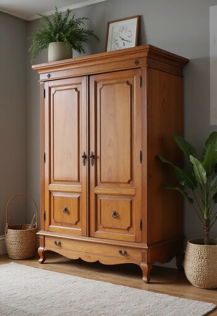 26 Scandinavian Wardrobe Designs That Maximize Functionality 7 26 Scandinavian Wardrobe Designs That Maximize Functionality - 7. Vintage Scandinavian Wardrobes