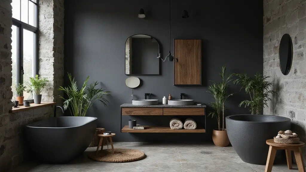27 Dark Scandinavian Bathroom Ideas for a Bold Nordic Touch