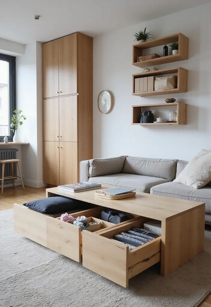 27 Scandinavian Apartment Ideas for Small but Stylish Spaces 12 27 Scandinavian Apartment Ideas for Small but Stylish Spaces - 12. Smart Storage Solutions