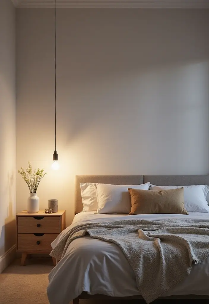 27 Scandinavian Bedroom Lighting Ideas for Calm Nights 16 27 Scandinavian Bedroom Lighting Ideas for Calm Nights - 16. Layered Lighting with Dimmer Switches
