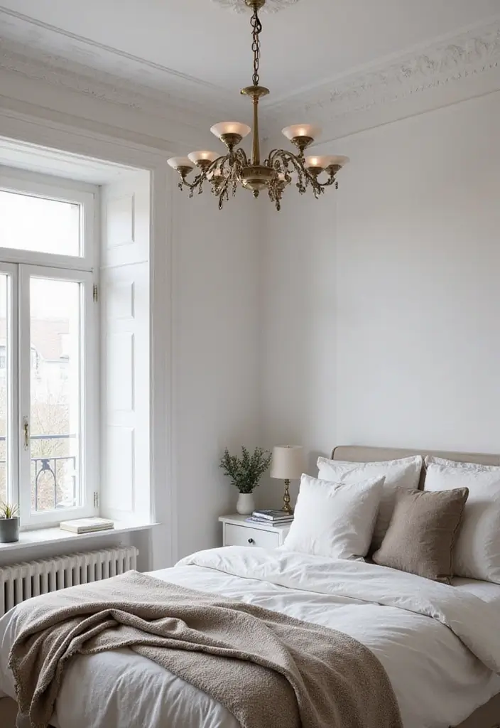 27 Scandinavian Bedroom Lighting Ideas for Calm Nights 8 27 Scandinavian Bedroom Lighting Ideas for Calm Nights - 8. Stylish Chandeliers