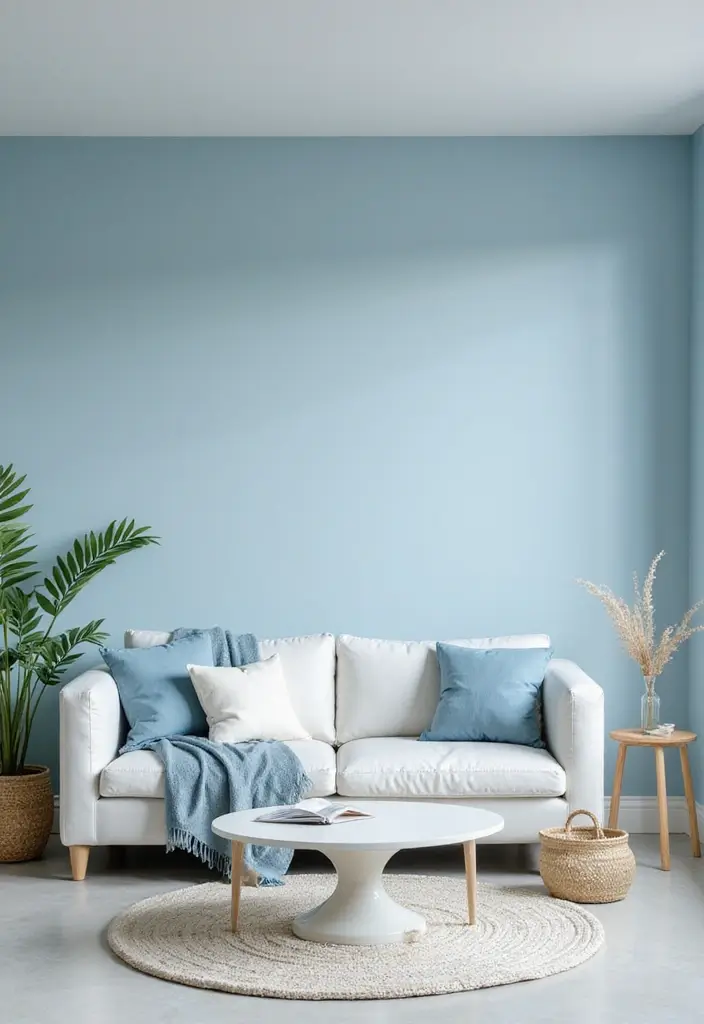 27 Scandinavian Blue Living Room Ideas for a Bold Nordic Vibe 1 27 Scandinavian Blue Living Room Ideas for a Bold Nordic Vibe - 1. Serene Pastel Blues