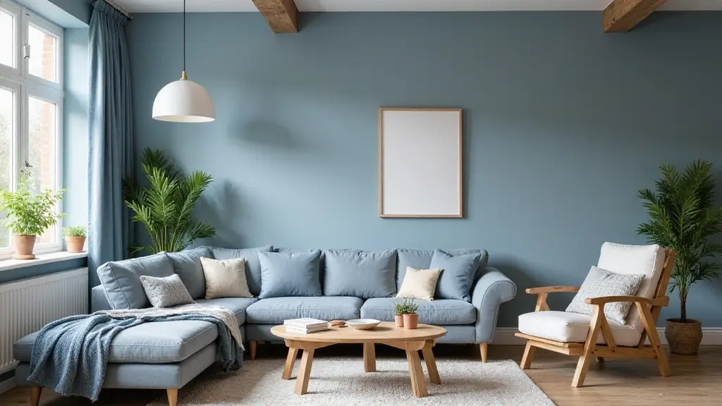 27 Scandinavian Blue Living Room Ideas for a Bold Nordic Vibe