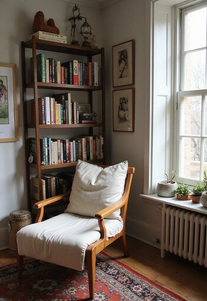 27 Scandinavian Reading Nook Designs That Spark Relaxation 22 27 Scandinavian Reading Nook Designs That Spark Relaxation - 22. Personal Touches