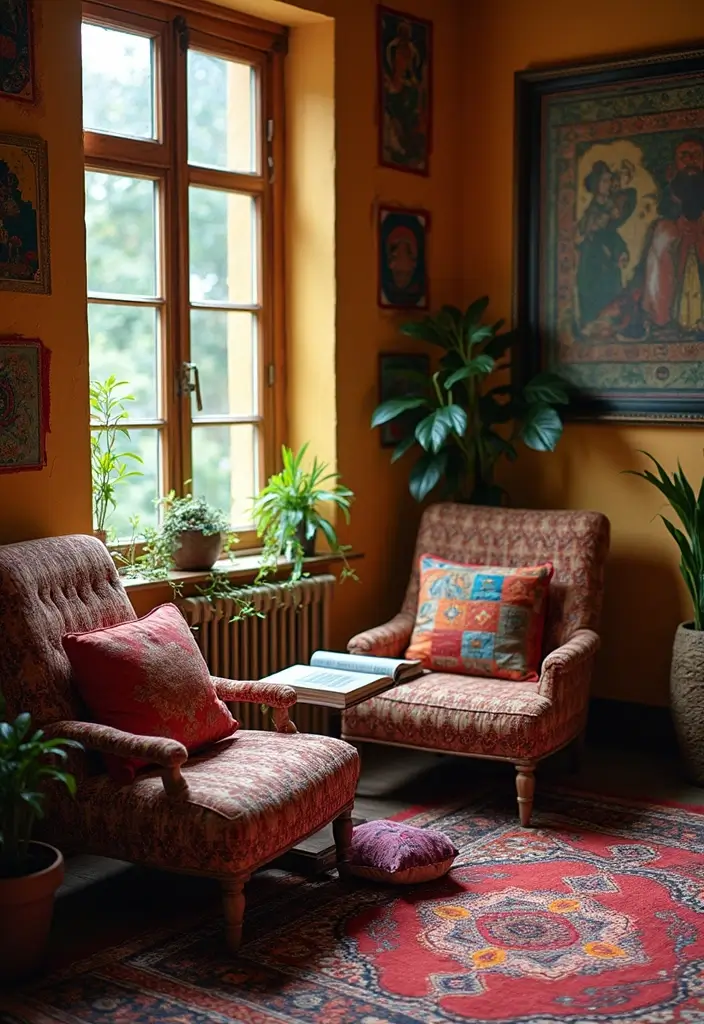 27 Scandinavian Reading Nook Designs That Spark Relaxation 25 27 Scandinavian Reading Nook Designs That Spark Relaxation - 25. Cultural Inspiration