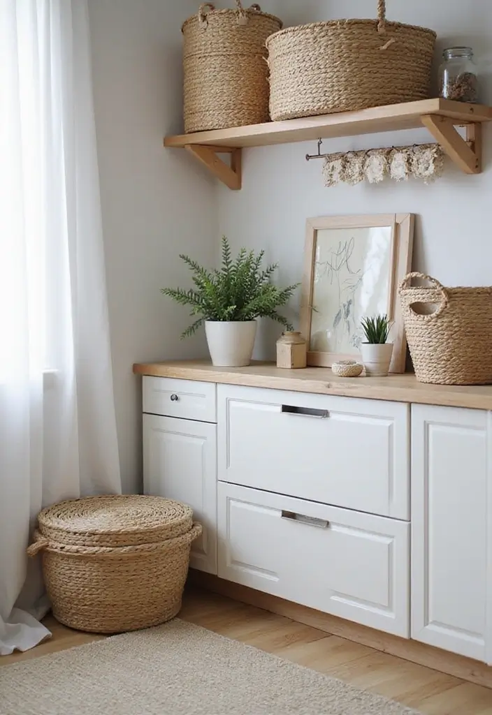 27 Scandinavian Room Decor Ideas That Feel Serene and Minimal 14 27 Scandinavian Room Decor Ideas That Feel Serene and Minimal - 14. Declutter with Style