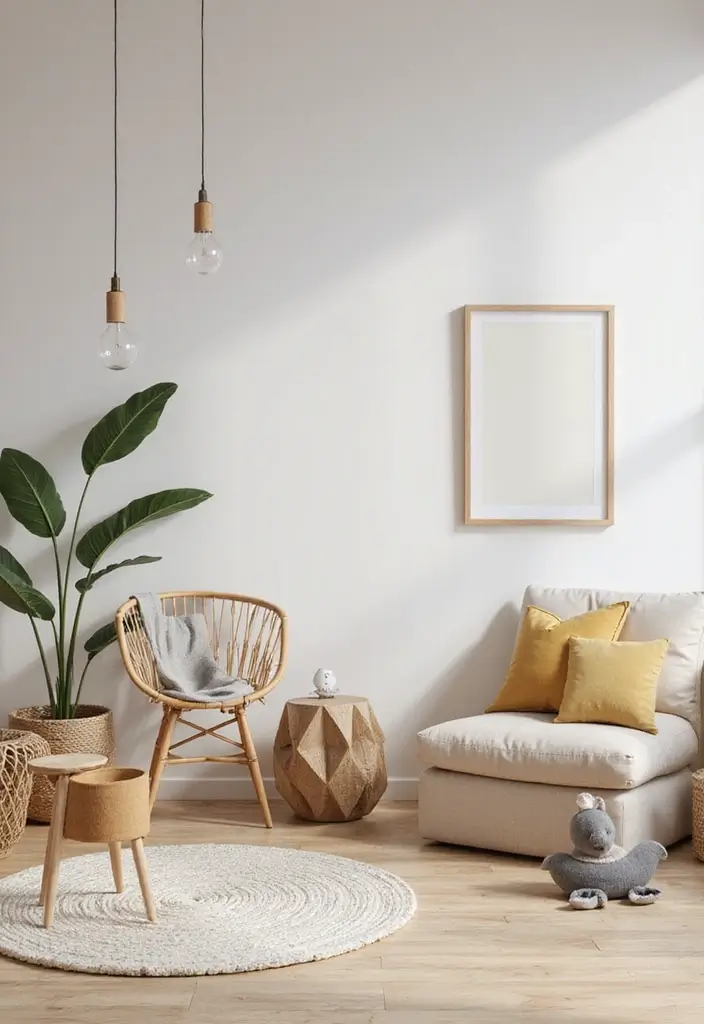 27 Scandinavian Room Decor Ideas That Feel Serene and Minimal 15 27 Scandinavian Room Decor Ideas That Feel Serene and Minimal - 15. Play with Shapes