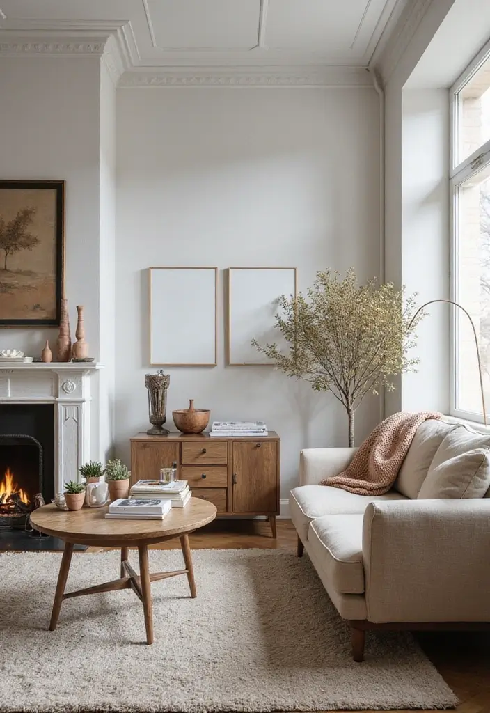27 Scandinavian Room Decor Ideas That Feel Serene and Minimal 16 27 Scandinavian Room Decor Ideas That Feel Serene and Minimal - 16. Seasonal Decor Changes