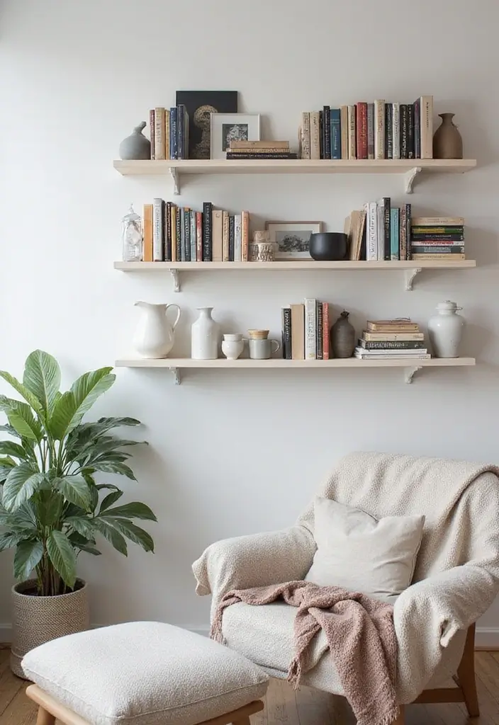 27 Scandinavian Room Decor Ideas That Feel Serene and Minimal 18 27 Scandinavian Room Decor Ideas That Feel Serene and Minimal - 18. Curated Collections