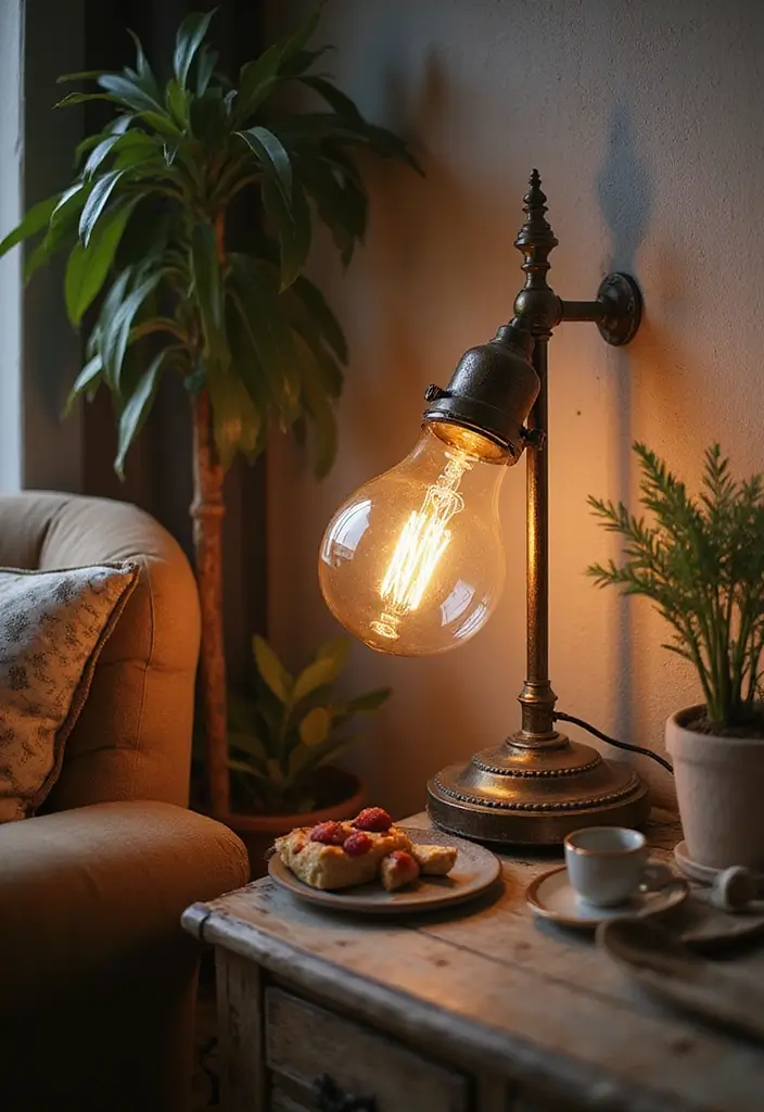 27 Scandinavian Style Lighting Ideas That Brighten Your Home 13 27 Scandinavian Style Lighting Ideas That Brighten Your Home - 13. Vintage Finds