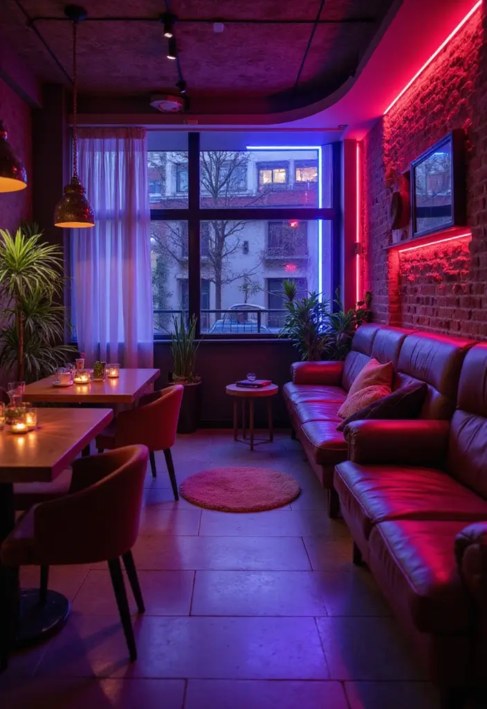 27 Scandinavian Style Lighting Ideas That Brighten Your Home 25 27 Scandinavian Style Lighting Ideas That Brighten Your Home - 25. LED Mood Lighting