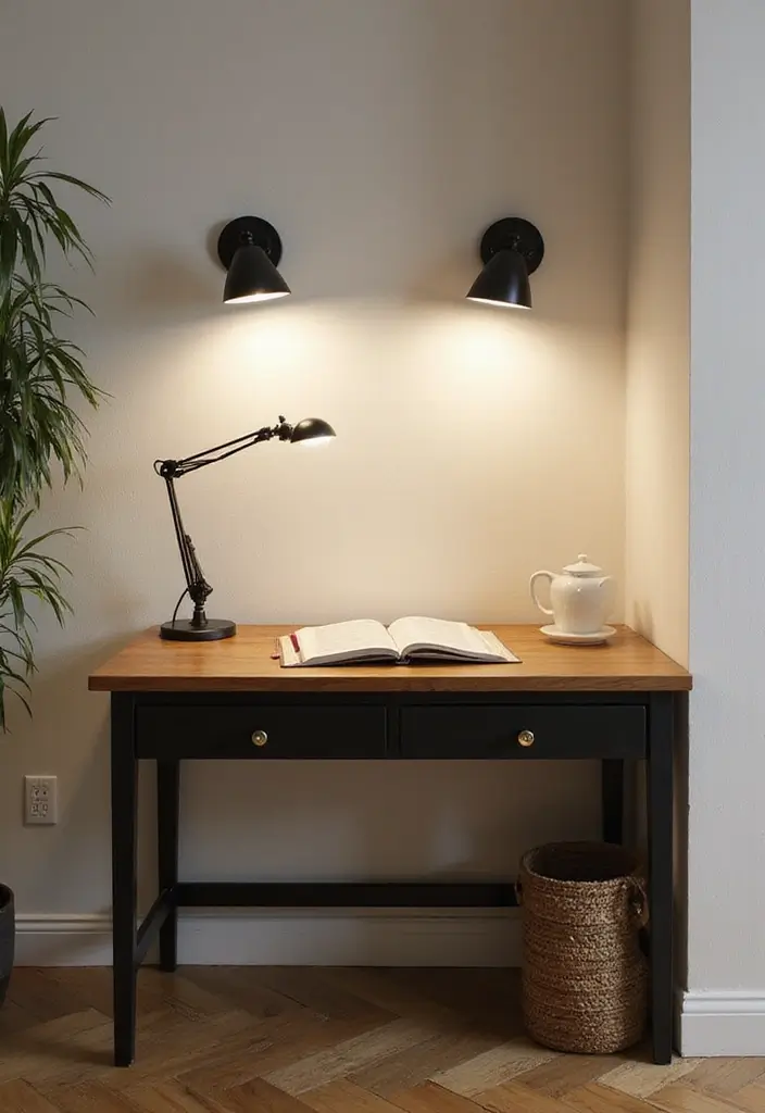 27 Scandinavian Style Lighting Ideas That Brighten Your Home 27 27 Scandinavian Style Lighting Ideas That Brighten Your Home - 27. Multifunctional Wall Lights