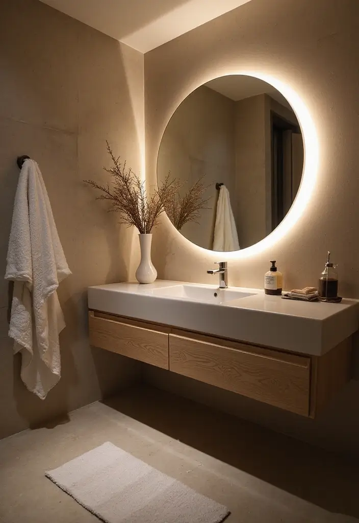 27 Scandinavian Style Lighting Ideas That Brighten Your Home 4 27 Scandinavian Style Lighting Ideas That Brighten Your Home - 4. Illuminated Mirrors