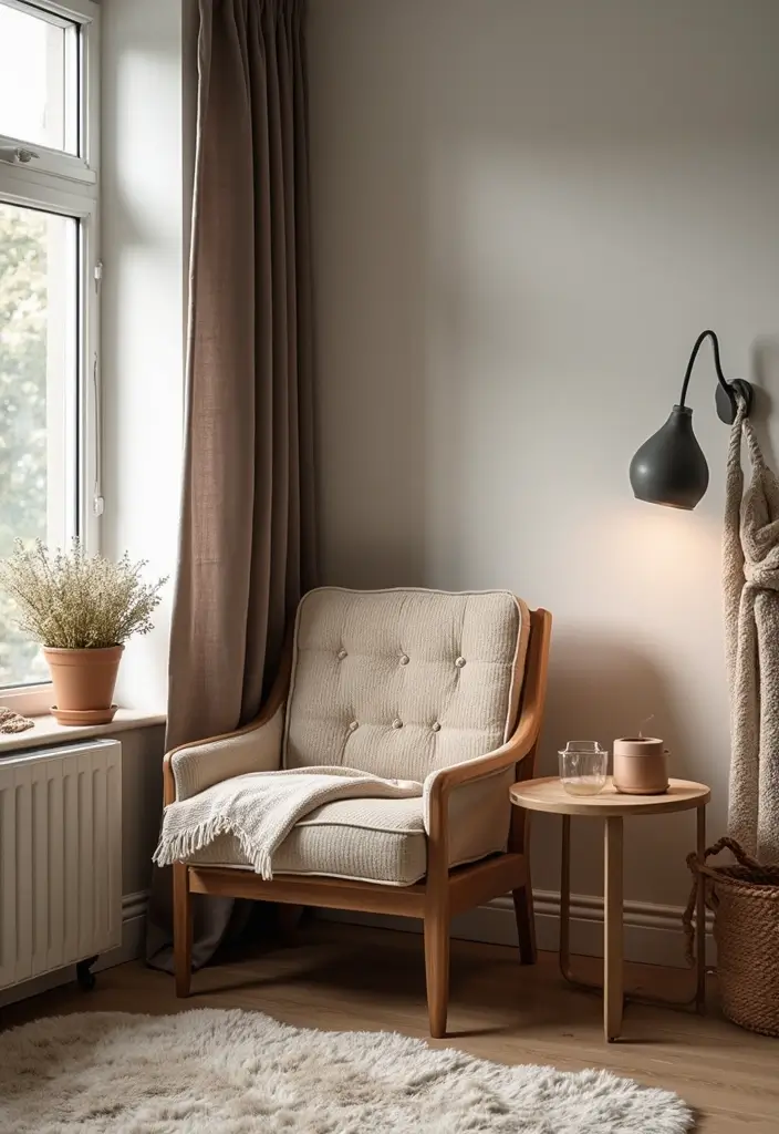 27 Small Scandinavian Living Room Designs That Feel Spacious 4 27 Small Scandinavian Living Room Designs That Feel Spacious - 4. Cozy Nooks