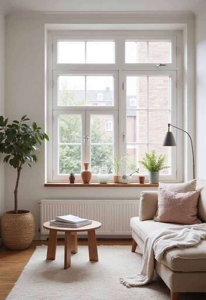 27 Small Scandinavian Living Room Designs That Feel Spacious 6 27 Small Scandinavian Living Room Designs That Feel Spacious - 6. Light and Airy Color Palettes