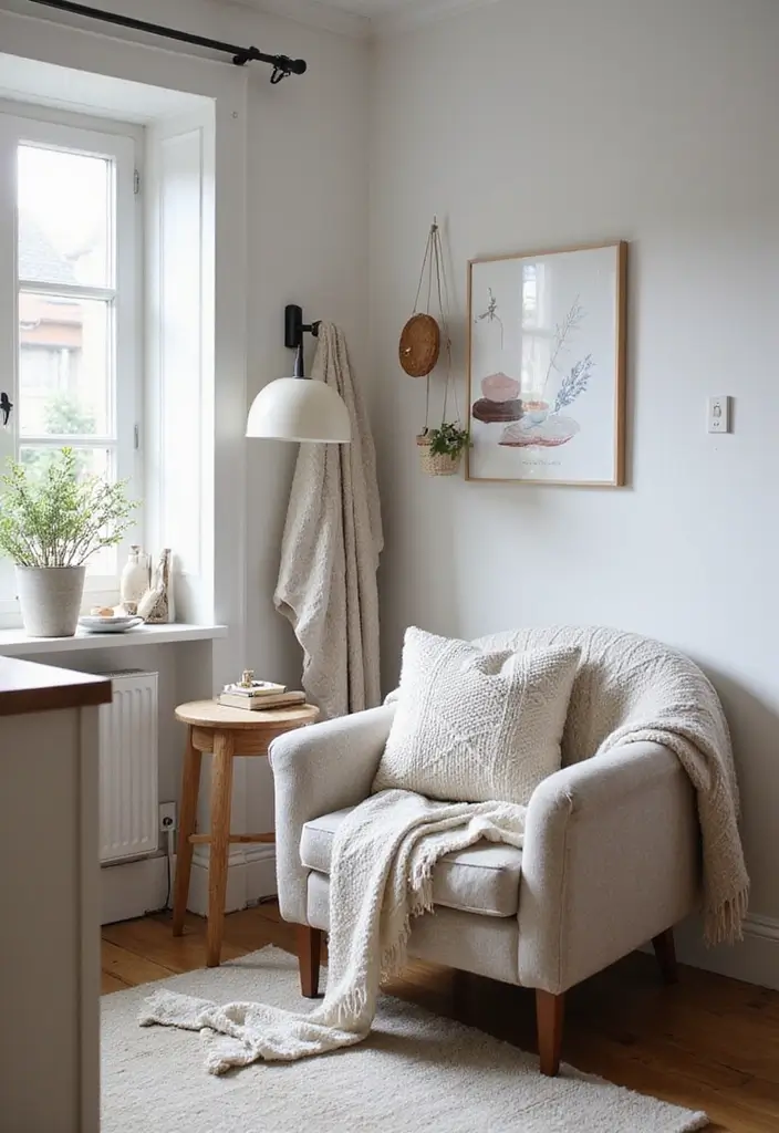 28 Cozy Scandinavian Kitchen Designs for Everyday Comfort 12 28 Cozy Scandinavian Kitchen Designs for Everyday Comfort - 12. Cozy Nooks