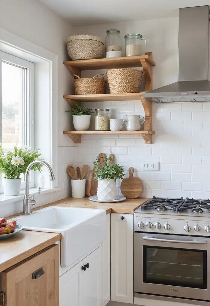 28 Cozy Scandinavian Kitchen Designs for Everyday Comfort 13 28 Cozy Scandinavian Kitchen Designs for Everyday Comfort - 13. Decorative Storage Solutions