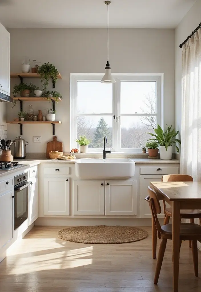 28 Cozy Scandinavian Kitchen Designs for Everyday Comfort 22 28 Cozy Scandinavian Kitchen Designs for Everyday Comfort - 22. Sustainable Materials