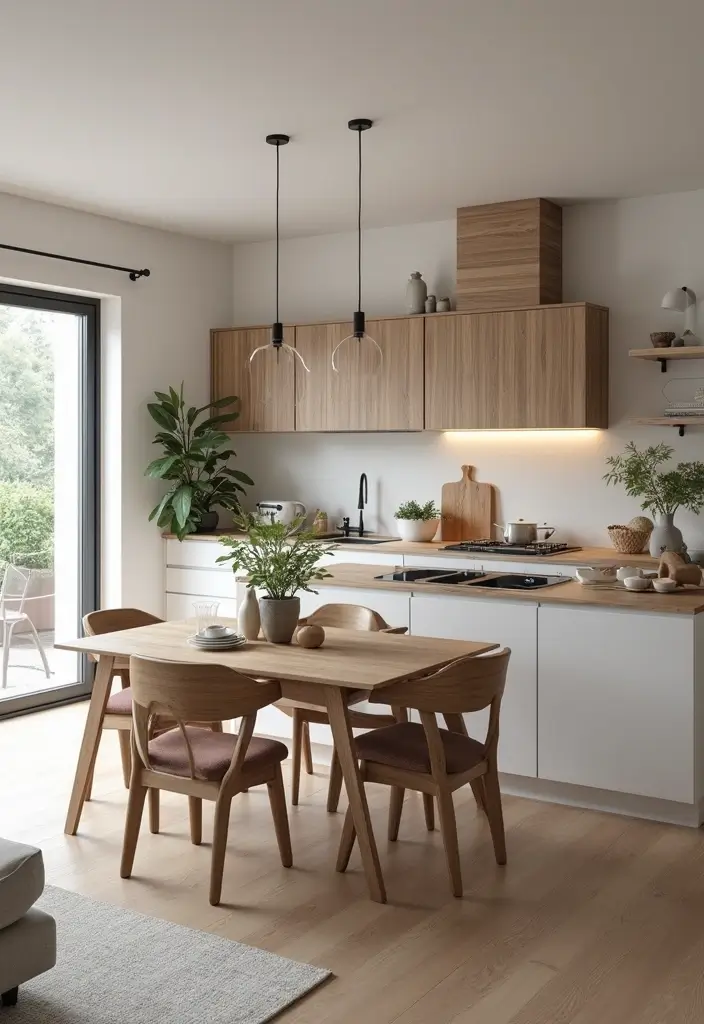 28 Cozy Scandinavian Kitchen Designs for Everyday Comfort 23 28 Cozy Scandinavian Kitchen Designs for Everyday Comfort - 23. Open Concept Living