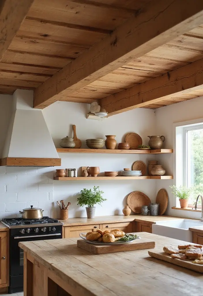 28 Scandinavian Boho Kitchen Ideas That Mix Style and Soul 1 28 Scandinavian Boho Kitchen Ideas That Mix Style and Soul - 1. Natural Wood Accents