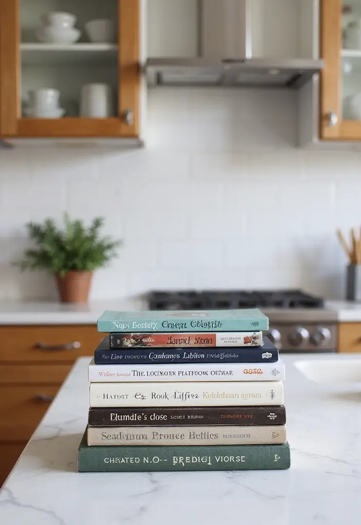 28 Scandinavian Boho Kitchen Ideas That Mix Style and Soul 20 28 Scandinavian Boho Kitchen Ideas That Mix Style and Soul - 20. Beautiful Cookbooks