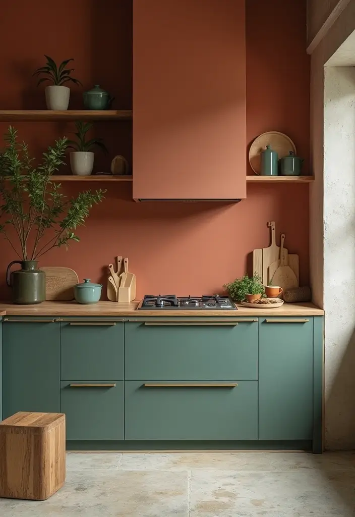 28 Scandinavian Boho Kitchen Ideas That Mix Style and Soul 9 28 Scandinavian Boho Kitchen Ideas That Mix Style and Soul - 9. Earthy Color Palette