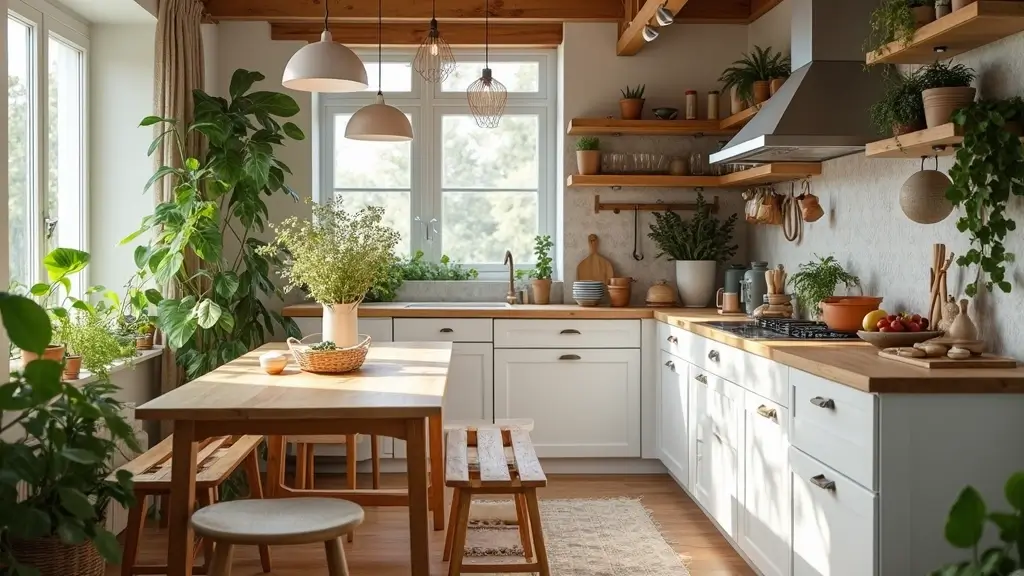 28 Scandinavian Boho Kitchen Ideas That Mix Style and Soul